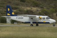 F-OHQX @ SBH - St.Barth Commuter BN2 Islander