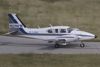N21WW @ SBH - Air America Piper 23 Aztec