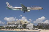 N696AN @ SXM - American Airlines Boeing 757-200