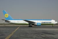 VP-BUE @ SHJ - Uzbekistan Boeing 767-300 - by Yakfreak - VAP