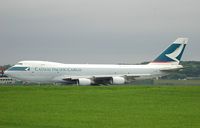 B-HMF @ BRU - Boeing 747-412