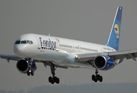 D-ABOB @ STR - Boeing 757-330 - by Volker Hilpert