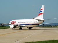 OK-VGZ @ BRQ - CSA - Boeing 737-400 - by Artur Bado?