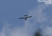 N734VZ - Motoring about above Ahoskie, NC