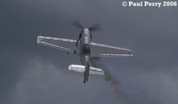 LY-LJK @ NCA - Mr.Kairys tacks sideways, the smoke going