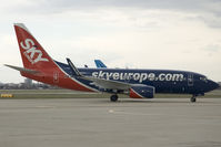 OM-NGA @ BTS - Sky Europe Boeing 737-700WL - by Yakfreak - VAP