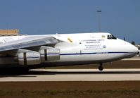 UR-82073 @ LMML - AN.124 100 - by mark a. camenzuli