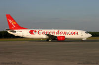 TC-TJC @ EDDN - Boeing 737-4Q8 - by Harald Roth