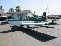 N451CD @ KCCB - In the broker's lot when th e deal closed - by Jim Pennino