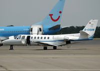 D-CSUN @ SCN - Cessna 560 - by Volker Hilpert