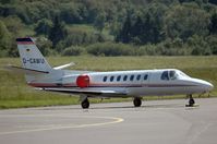 D-CAWU @ SCN - Cessna 560 Citation V - by Volker Hilpert