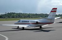 OE-FPA @ SCN - Cessna 550 - by Volker Hilpert