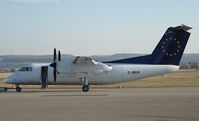 D-BIER @ SCN - De Havilland of Canada DHC-8-102 Dash 8