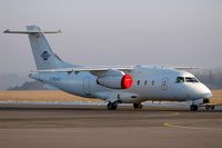 D-BGAQ @ SCN - Dornier Do 328 Jet - by Volker Hilpert