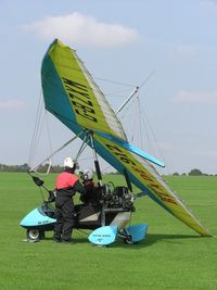 G-BZXM @ EGBK - Blade 912 flexwing microlight at Sywell