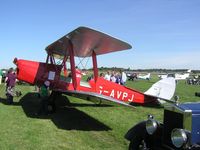 G-AVPJ @ EGBT - DH82 Tiger Moth at the Vintage Fly-In at Turweston - by Simon Palmer