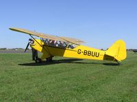 G-BBUU @ EGBT - Piper Cub visiting the Turweston fly-in