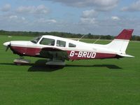 G-BRUD @ EGBK - Cherokee visiting Sywell - by Simon Palmer