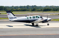 N281AR @ PDK - Taxing to Runway 2R - by Michael Martin