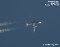 UNKNOWN - Escaped my attention till now, British Airways headed up the coast before hopping the pond - by Paul Perry