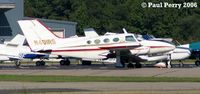 N401RS @ PVG - Still here, and clearly missing her starboard spinner. - by Paul Perry