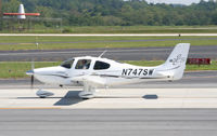 N747SW @ PDK - Giving me the fist for taking his picture! - by Michael Martin