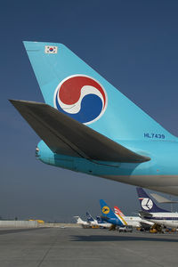 HL7439 @ VIE - Korean Air Boeing 747-400F - by Yakfreak - VAP