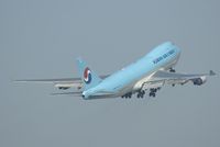 HL7466 @ VIE - Korean Air Boeing 747-400F - by Yakfreak - VAP