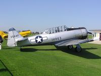 G-BGOR @ EGBK - AT-6D Harvard III in false US markings at Sywell