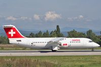 HB-IXS @ BSL - Departing on runway 16 - by eap_spotter