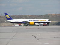 TF-CIB @ LEMD - B757PCF on ramp at Madrid