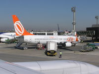 PR-GIC @ SBGR - GOL B-737 at Sao Paulo, Brazil - by John J. Boling
