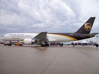 N406UP @ KRFD - Boeing 757-24APF - by Mark Pasqualino