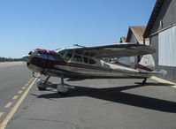 N195DS @ SZP - 1948 Cessna 195 BUSINESSLINER, Jacobs L6 240 Hp - by Doug Robertson