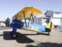 N2067R @ 102 - ID plate: A75 (PT-13B) s/n 75-902 - by Roger Cain