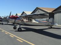 N8266R @ SZP - 1949 Cessna 195A BUSINESSLINER, Jacobs R755A 300 Hp - by Doug Robertson