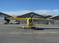 N9836A @ SZP - 1950 Cessna 195 BUSINESSLINER, Jacobs R755A 300 Hp - by Doug Robertson