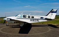 N1829L @ EDTF - Beechcraft B-58 - by J. Thoma