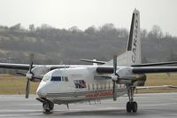 D-AELM @ SCN - Fokker F-27-600