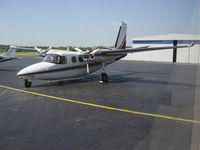 N611DW @ FTY - 1961 Aerocommander 500B - by Larry Coryell