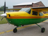 N370LC @ LAN - Beautiful low time 1977 Cessna Centurion - by Larry Coryell