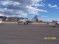 N666CT @ SEZ - Sedona Airport  Just landed - by John Madzik