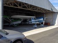 N95U @ SZP - 1951 Cessna 195A BUSINESSLINER, Jacobs R755A-2  275 Hp, in hangar - by Doug Robertson