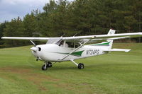 N724PG @ IL68 - N724PG at MillRose Farm - by Raj Upadhyaya