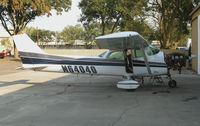 N64040 @ EDU - 1981 Cessna 172P minus cowl @ University Airport (Davis), CA - by Steve Nation
