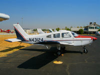 N43124 @ MYV - Beale AFB Aero Club 1983 Piper PA-28-161 @ Yuba County Airport (Marysville), CA - by Steve Nation
