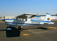 N7232M @ MYV - 1958 straight-tail Cessna 175from Denver, CO @ Yuba County Airport (Marysville), CA - by Steve Nation
