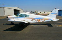 N55873 @ MYV - 1975 Piper PA-28-140 @ Yuba County Airport (Marysville), CA - by Steve Nation