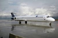 F-GMLK @ ZQW - McDonnell Douglas MD-83 - by Volker Hilpert