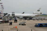 N303WL @ BRU - waiting for unloading
